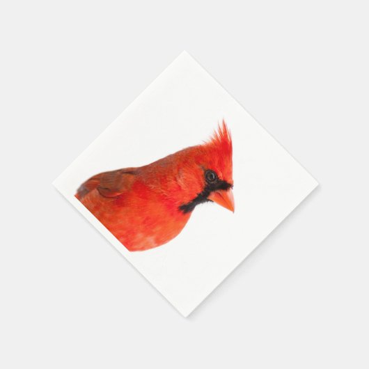 Serviette En Papier Red Cardinal Bird (Coin)