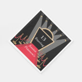 Serviette En Papier Red Carpet Movie Premiere glamour fête d'anniversa (Coin)