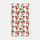 Serviette En Papier Red Cherries Fun Graphic Print (Devant)