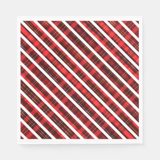 Serviette En Papier red chritmas happy day candy background (Devant)