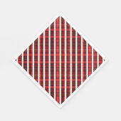 Serviette En Papier red chritmas happy day candy background (Coin)