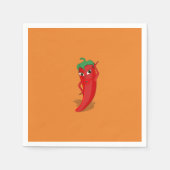 Serviette En Papier Red Hot Pepper Diva (Devant)
