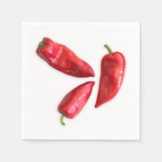 Serviette En Papier Red pepper (homonymie) (Devant)