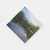 Serviette En Papier Réflexion du lac Ours II (Coin)