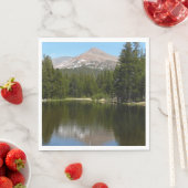 Serviette En Papier Réflexion du lac Yosemite (En situation)