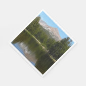 Serviette En Papier Réflexion du lac Yosemite (Coin)