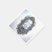 Serviette En Papier Réflexion Éternelle – L'Union Swanheart. (Coin)