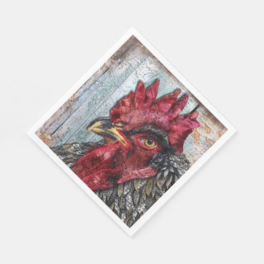 Serviette En Papier Regal Rooster Napkin (Coin)