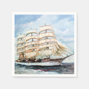 Serviette En Papier Régate Cutty Sark/Cutty Sark Tall Ships'RACE