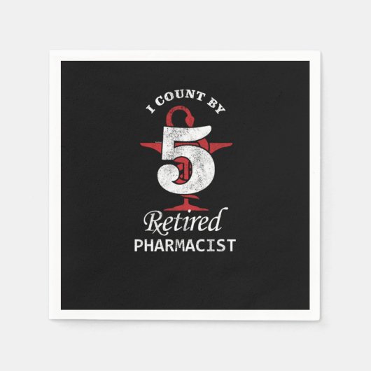 Serviette En Papier Régime de retraite des pharmaciens retraités (Devant)