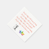 Serviette En Papier Reiki (Coin)