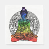 Serviette En Papier Reiki/Chakra (Devant)