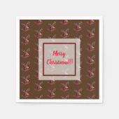 Serviette En Papier Reindeer (Devant)