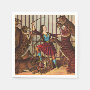 Serviette En Papier Reine de lion de PIÈCE EN T