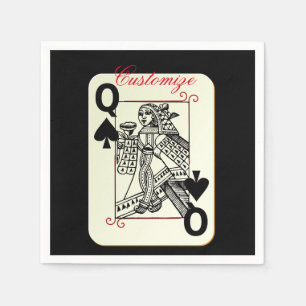 Serviette En Papier Reine des pelles Thunder_Cove