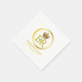 Serviette En Papier Reine Elizabeth II (Coin)