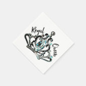 Serviette En Papier "Reine royale" (Coin)