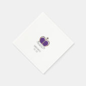 Serviette En Papier Reine royale Elizabeth II (Coin)
