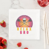 Serviette En Papier Relax Bro Crosse (En situation)