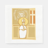 Serviette En Papier Religion catholique (Devant)