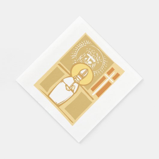 Serviette En Papier Religion catholique (Coin)