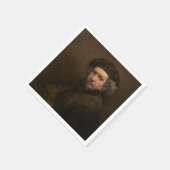 Serviette En Papier Rembrandt Self Portrait : Peintre Néerlandais de l (Coin)