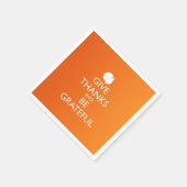 SERVIETTE EN PAPIER REMERCIEZ ET REMERCIEZ-VOUS (Coin)