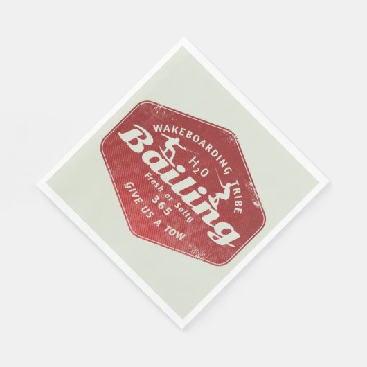 Serviette En Papier Remise à l'eau (Coin)