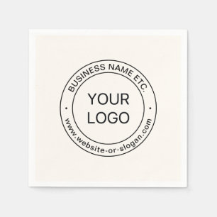 Serviette En Papier Remplacement et modification faciles du logo   bla