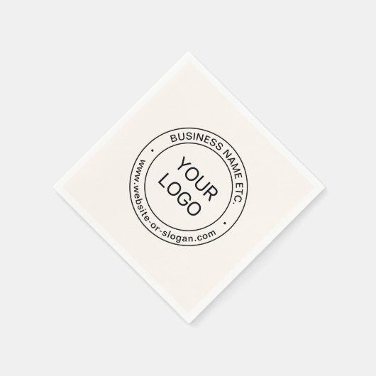 Serviette En Papier Remplacement et modification faciles du logo | bla (Coin)