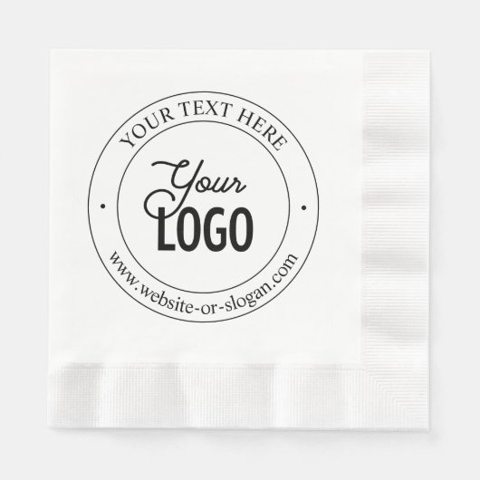 Serviette En Papier Remplacement et personnalisation faciles du logo | (Devant)