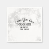 Serviette En Papier Remplacer une image ou personnaliser - (Devant)