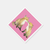 Serviette En Papier Renard (Coin)