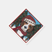 Serviette En Papier Renard américain (Coin)