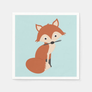 Serviette En Papier Renard des bois