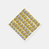 Serviette En Papier Renard nommé Dice (Coin)