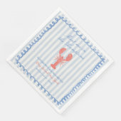 Serviette En Papier Rencontrez-moi dans les serviettes Hamptons Bachel (Coin)