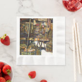 Serviette En Papier Rend la créativité plus éclatante (En situation)