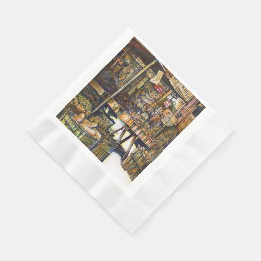 Serviette En Papier Rend la créativité plus éclatante (Coin)