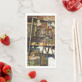 Serviette En Papier Rend la créativité plus éclatante (En situation)