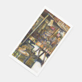 Serviette En Papier Rend la créativité plus éclatante (Coin)