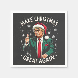 Serviette En Papier Rendez Noël à nouveau grand Sweat de Noël laid Tru