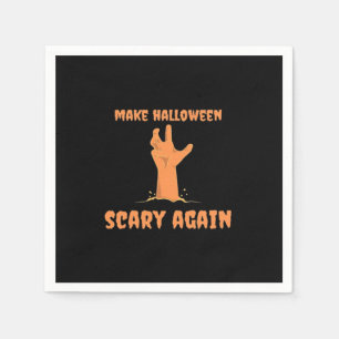 Serviette En Papier Rendre Halloween effrayant Trumpkin classique Zomb