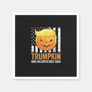 Serviette En Papier Rendre Halloween grand à nouveau Trumpkin drôle Pu