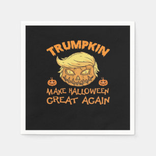 Serviette En Papier Rendre la grandeur d'Halloween - Trumpkin