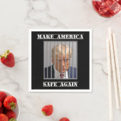 Serviette En Papier Rendre l'Amérique en sécurité (En situation)