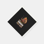 Serviette En Papier Rendre Thanksgiving grand encore drôle Turquie Tru (Coin)