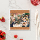 Serviette En Papier Renoir French Luncheon Booking Party (En situation)