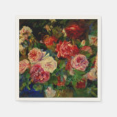 Serviette En Papier Renoir - Rose (Devant)