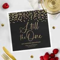 Renouvellement de voeux de mariage Black Gold Stil